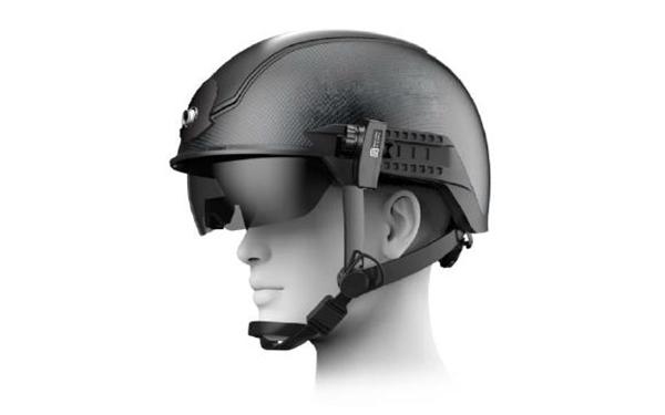 Cámara y casco de tecnología infrarroja (IR) para la medida de la temperatura corporal y fiebre sin contacto